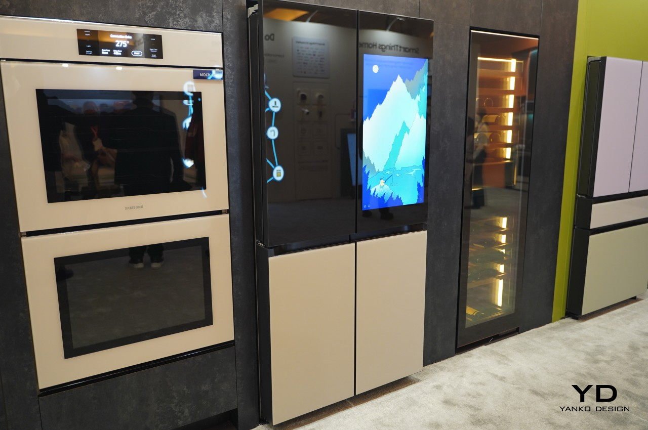 Samsung Bespoke smart refrigerators helps you truly own your kitchen -  Yanko Design